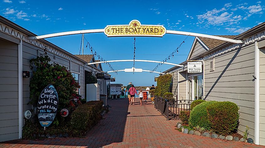 The Boat Yard marketplace, Morro Bay, California.