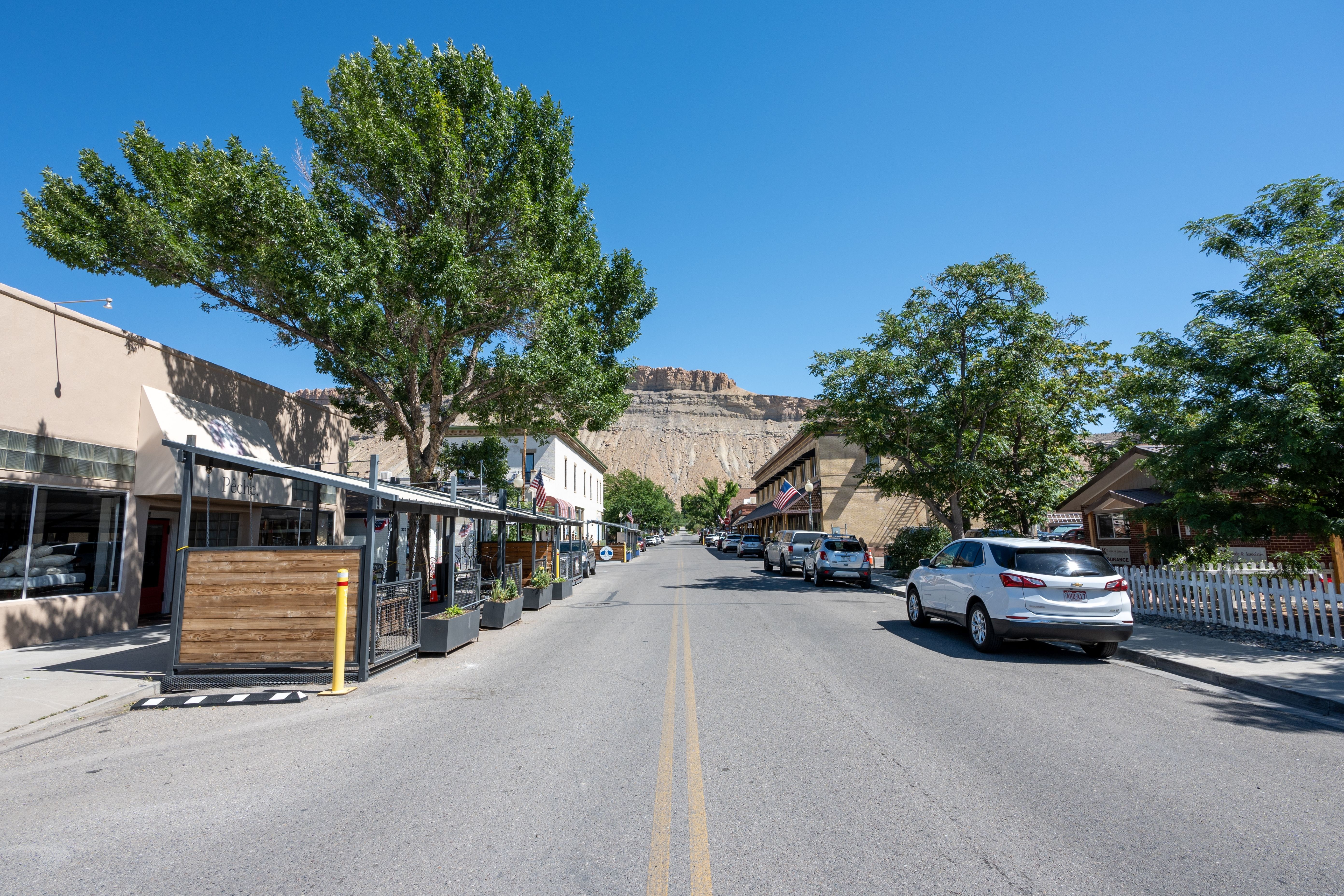 Downtown Palisade, Colorado, CO, USA