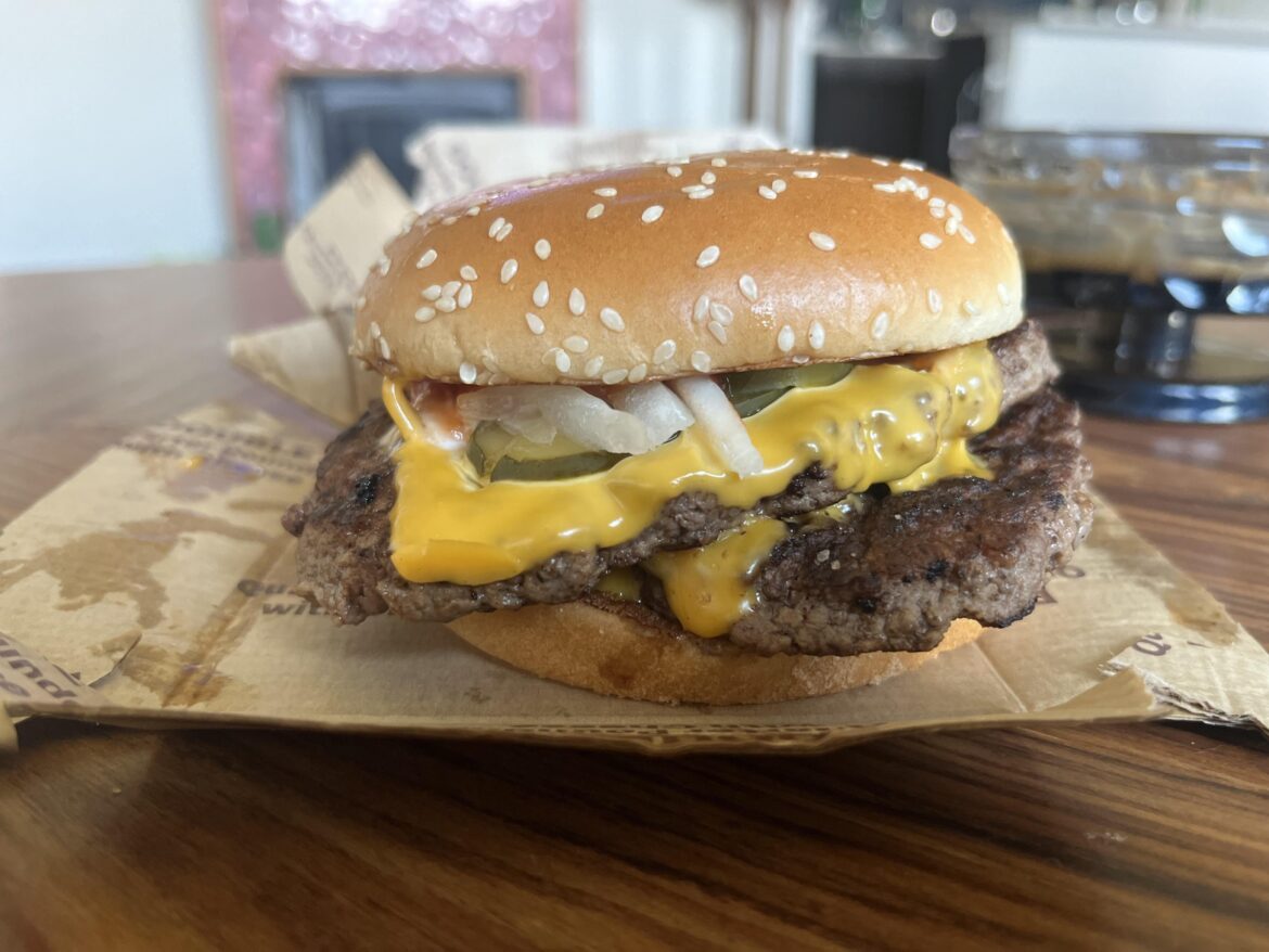 Double Quarter pounder w/cheese