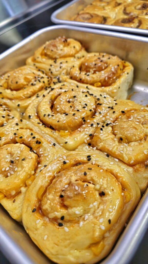 Left the cinnamon in the pantry. Went full savory, and they did not disappoint.