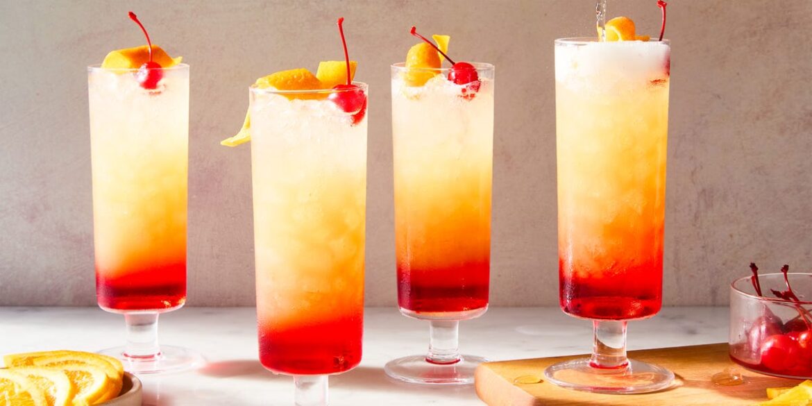 Best Sparkling Tequila Sunrise Recipe