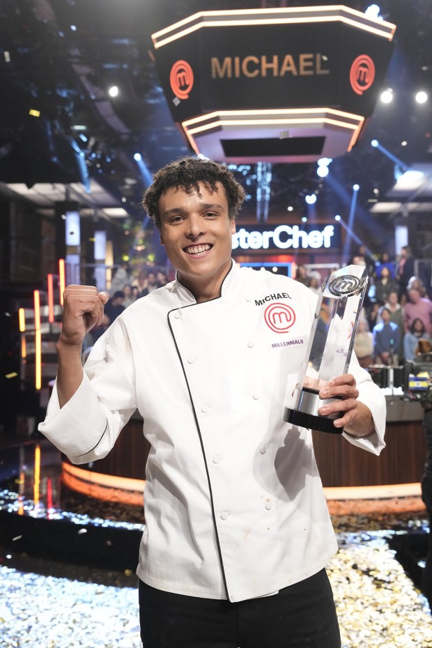 Michael Leonard, winner of Season 13 of Fox's "MasterChef" cooking competition series, will take part in the inaugural "MasterChef All-Stars Live!" tour arriving Oct. 24 at Harrah's Southern California Resort in Valley Center. (Fox Television)