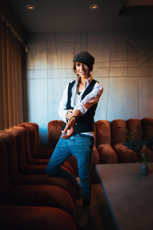 Dominique Crenn, chef-owner of Michelin three star restaurant Atelier Crenn in San Francisco, will cook alongside chef-owner William Eick for a dinner Oct. 12 at Eick's Matsu restaurant in Oceanside. (Atelier Crenn)