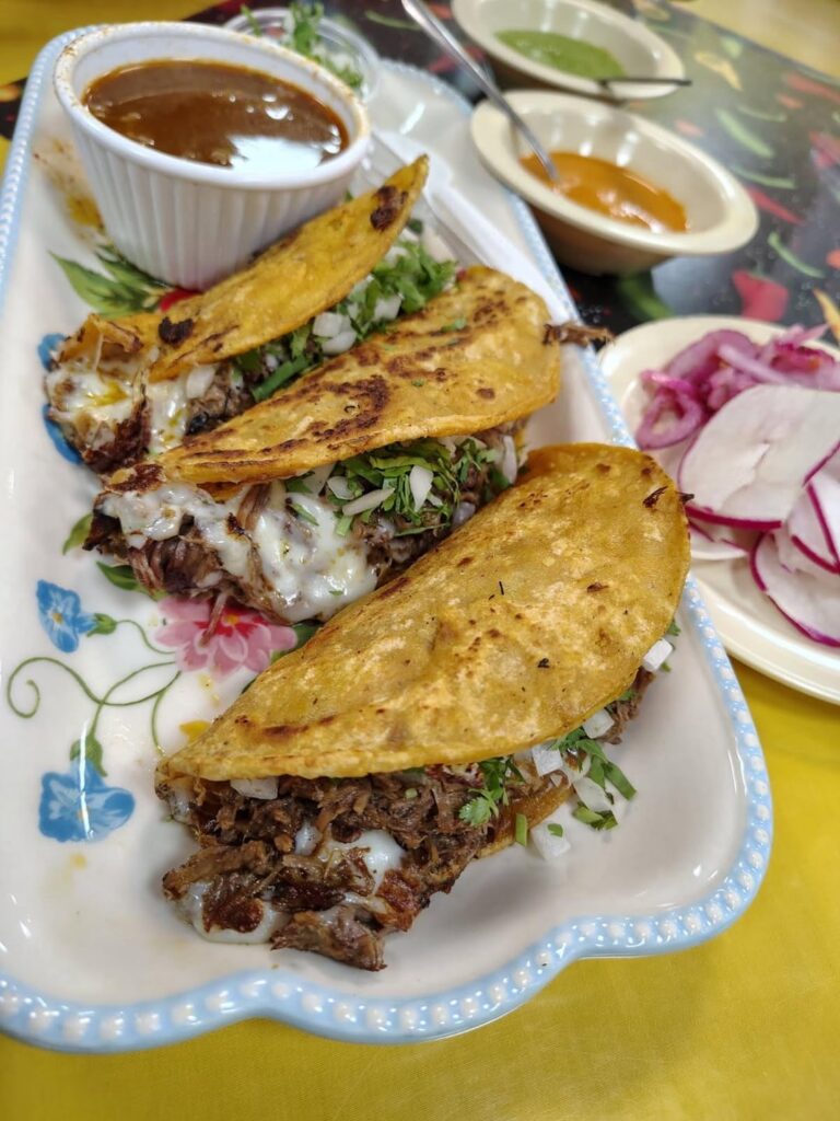 [i ate] quesabirria tacos