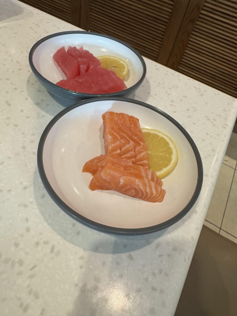 Everything I ate at an AYCE Sushi for approx. 44 USD