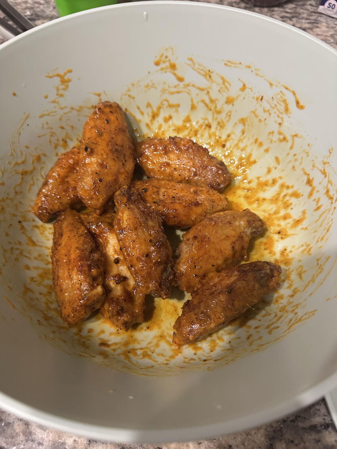 First Time Air Fryer Wings