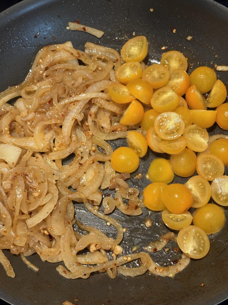 “Do we really need to add a whole onion to store bought spaghetti sauce” yes.