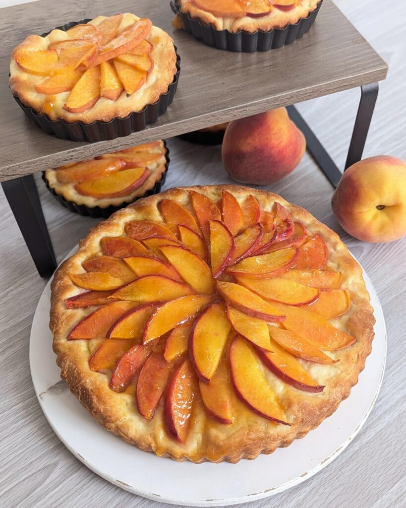 Old School Baltimore Peach Cake