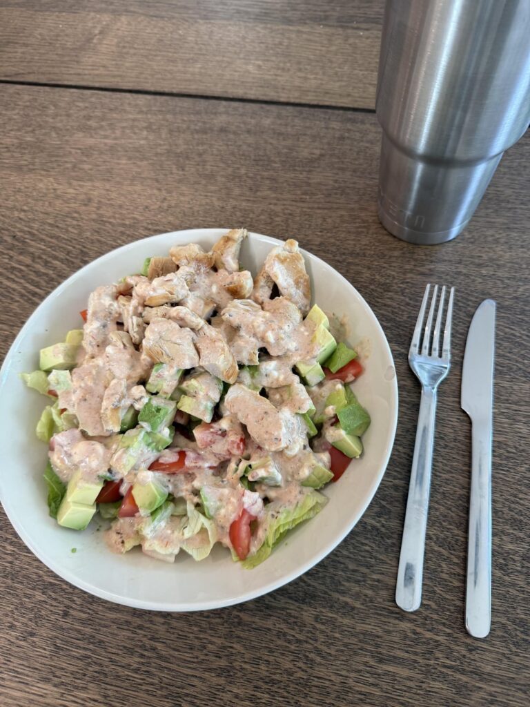 What I ate today - 1520cal (72F, 78C, 147P and 15g Fiber)