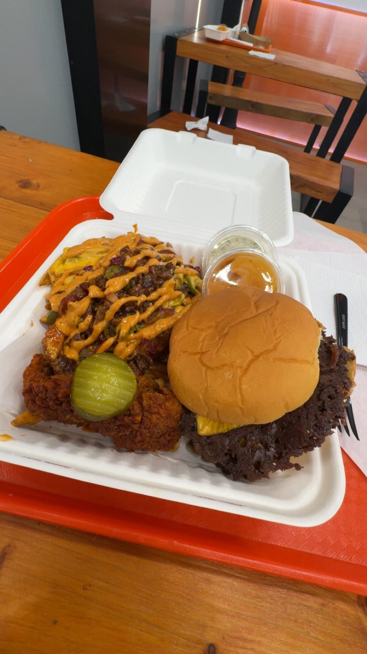 Toilet destroyer for lunch the other day.