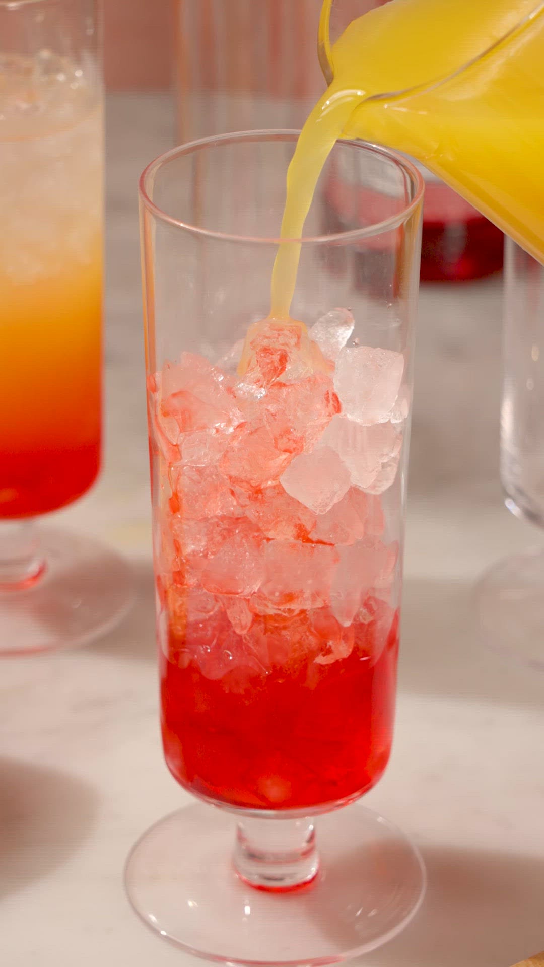 preview for This Sparkling Tequila Sunrise Is So Vacation-Coded