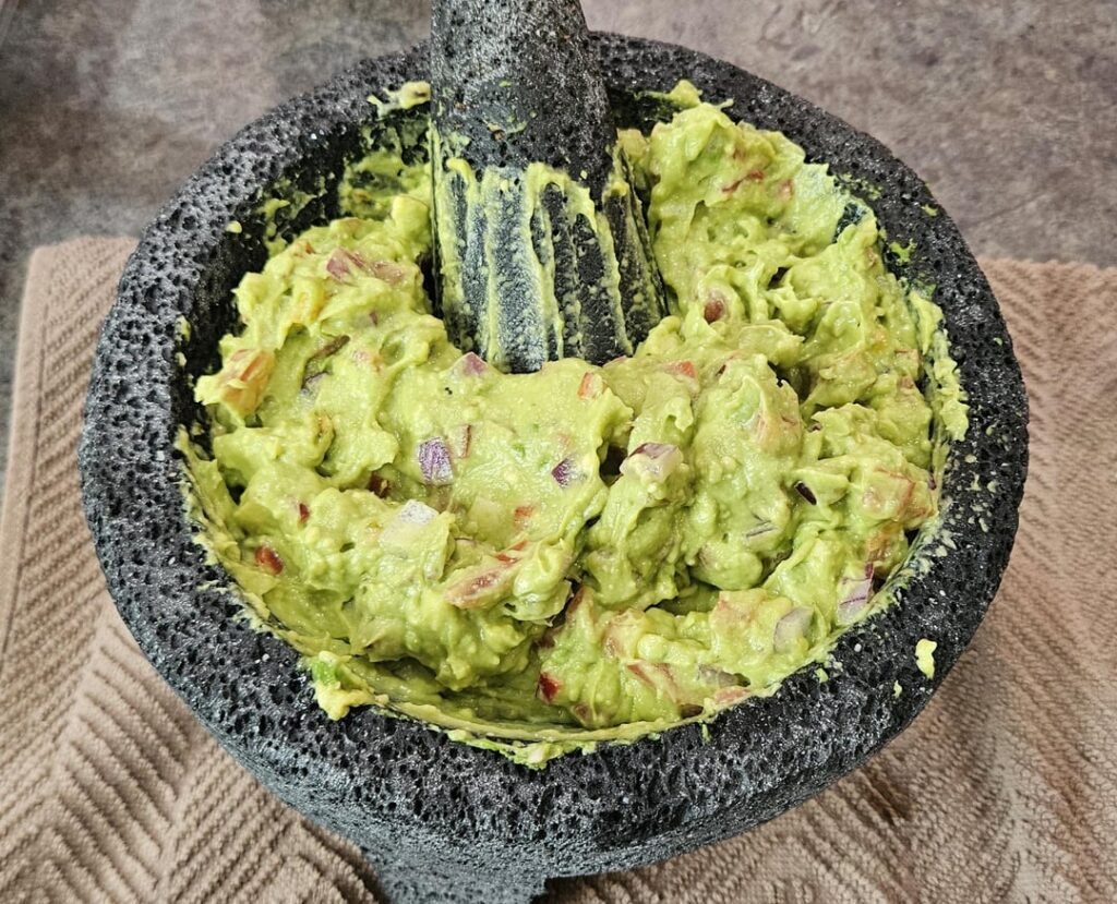 Salsa and guacamole