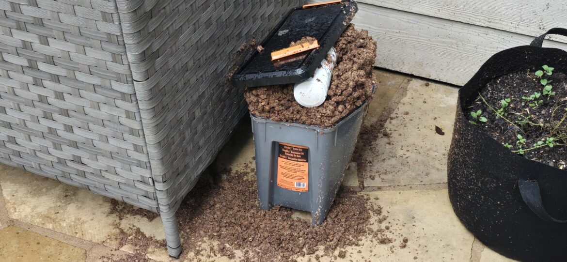 If you were wondering if the Traeger pellet bins were waterproof