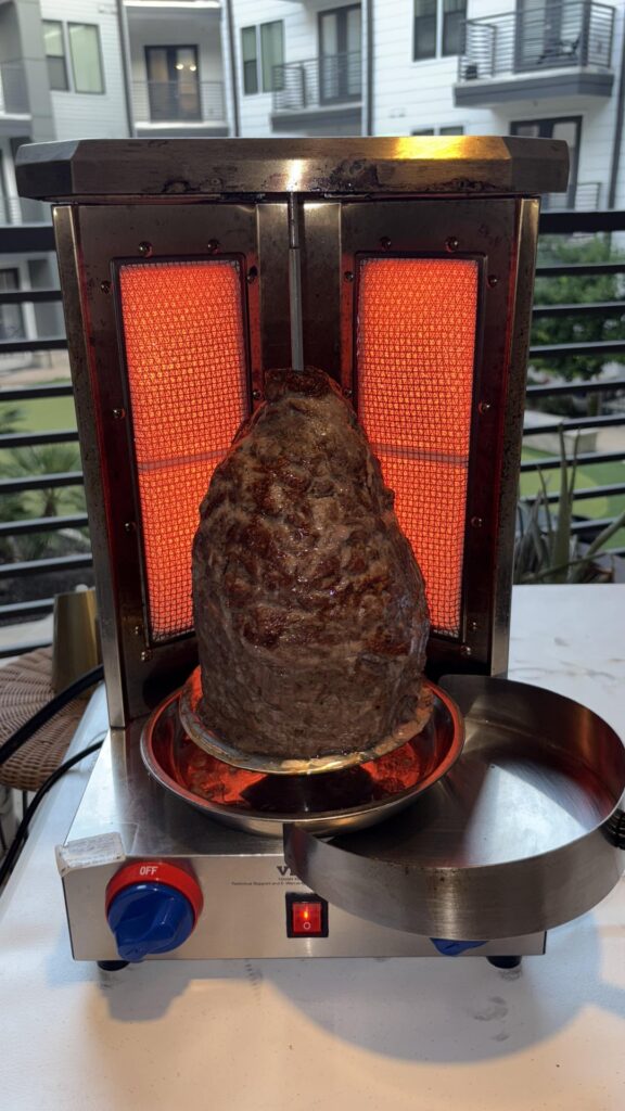 [homemade] Lamb Shawarma, Hummus, Laffa