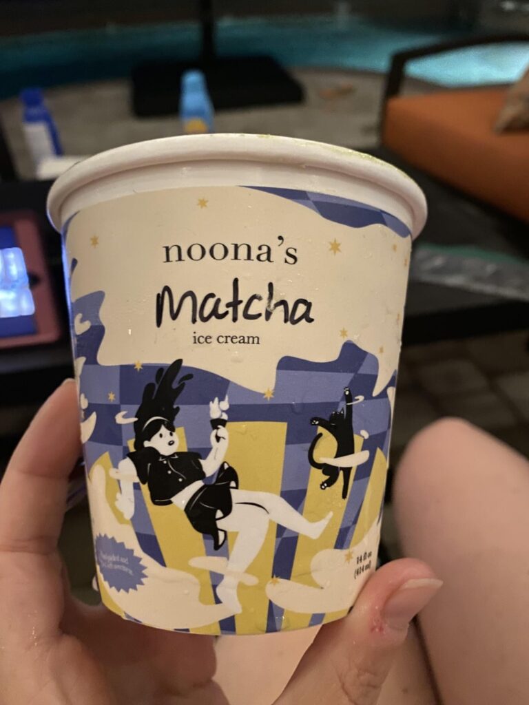 Noona’s- Matcha ice cream