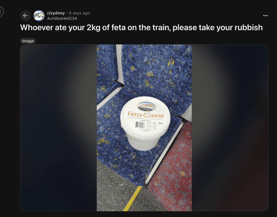 What in the world....