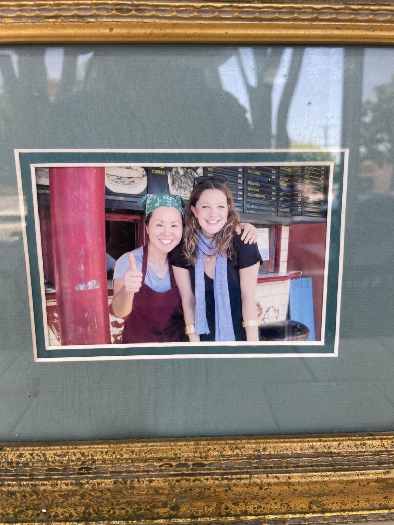 Took a minute while waiting for my burger to appreciate the Wall of Fame at Irv’s