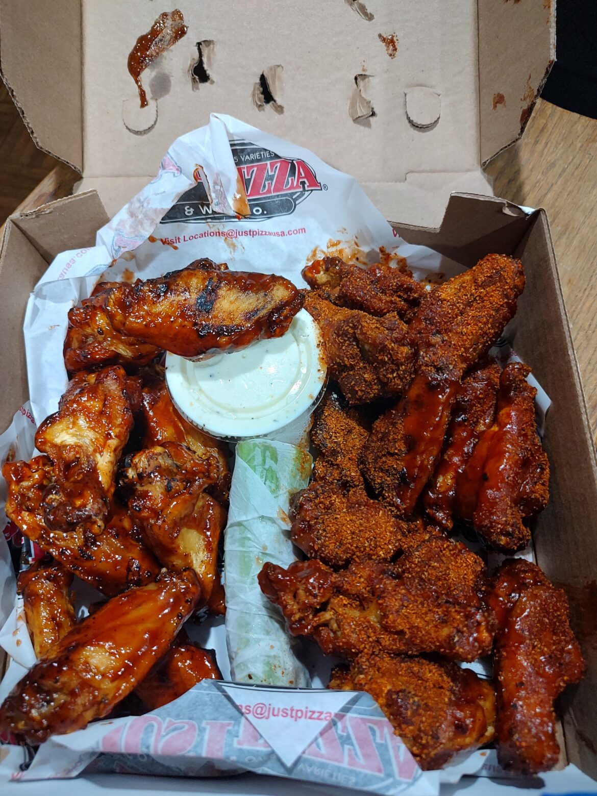 My favorite "fast food" wings