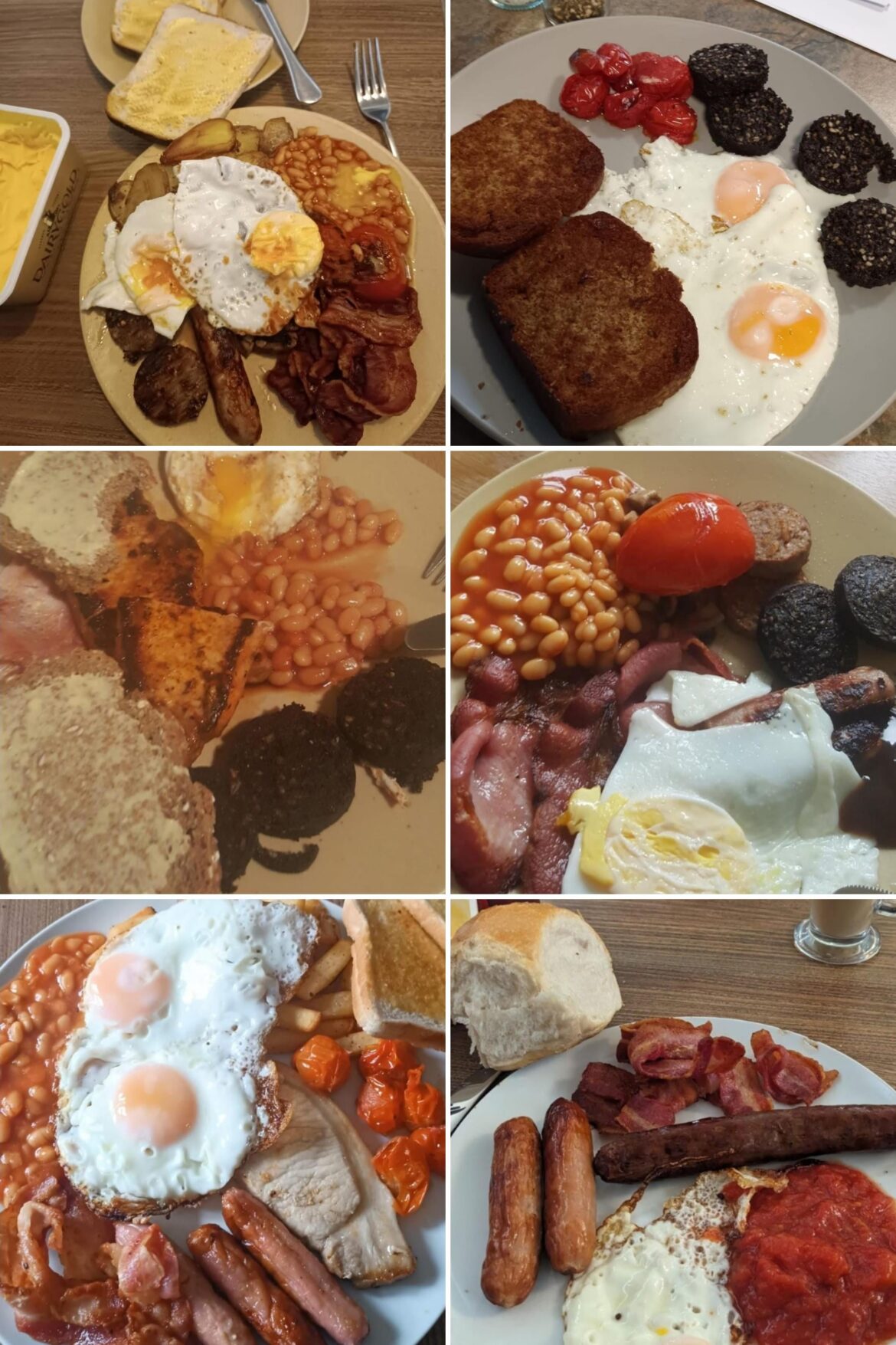 Few dirty little fry ups.