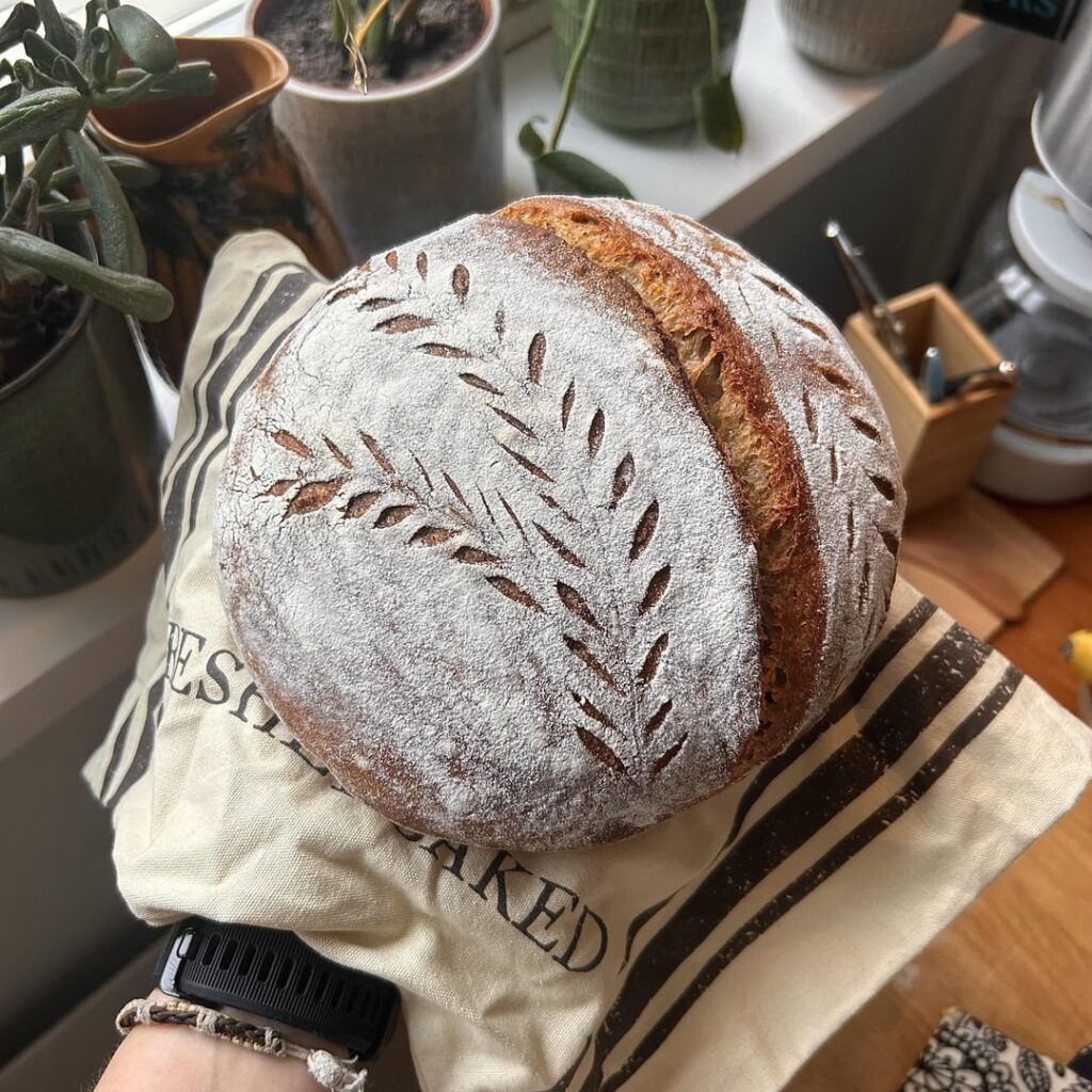 Rate my bread 💕 (new flour!)