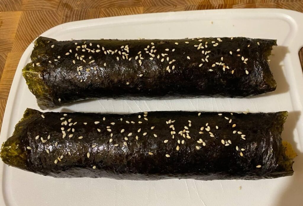 Some hand-rolled gimbap boiz