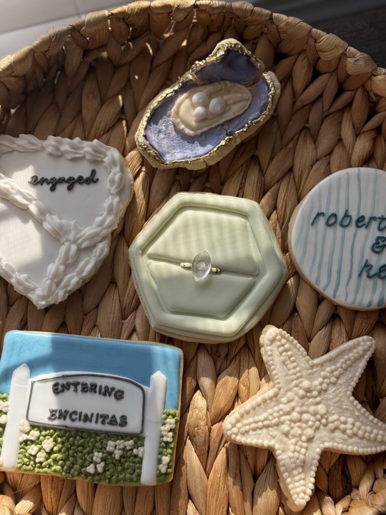 Beachy engagement set