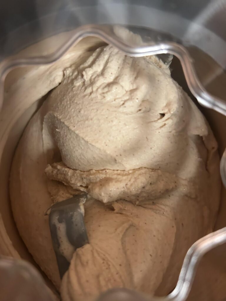 Toasted vanilla ice cream