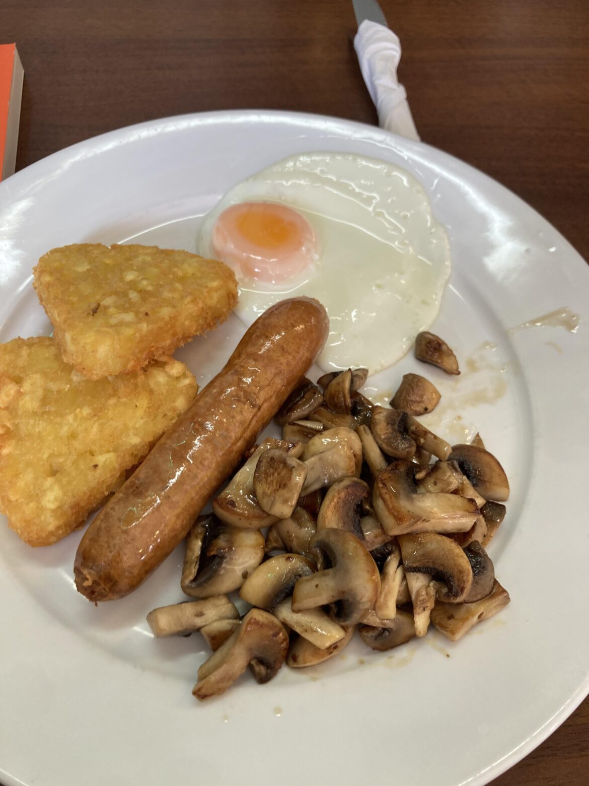 Sometimes when I’m not hungry enough for a full fry up I just ask for my favourite bits - understandable? Or criminal?