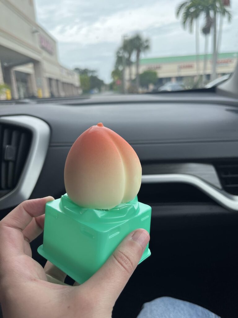 The Honorable Peach Ice Cream