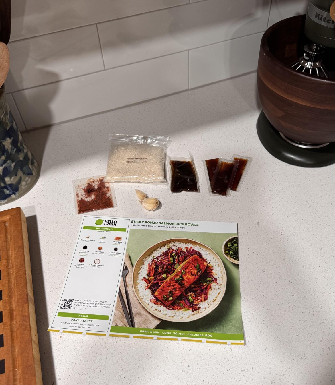 Tonight‘s menu for the first time… Who  here has tried it? (Bonus Lots of Garlic!)