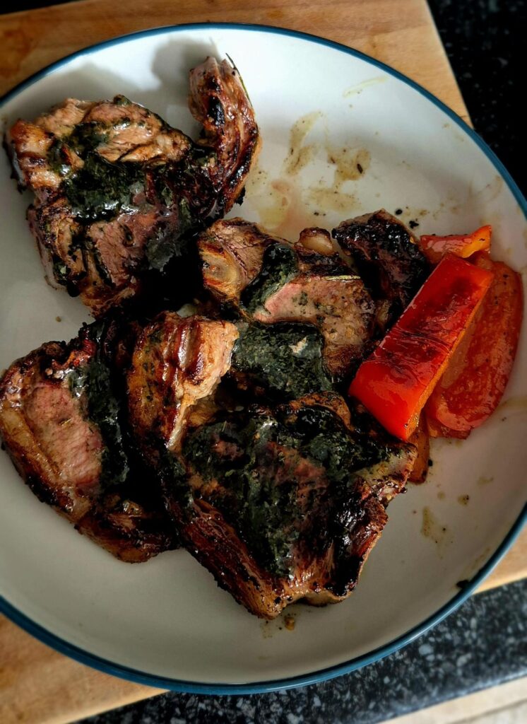 Not the finished article, but i put these lamb chops into wraps