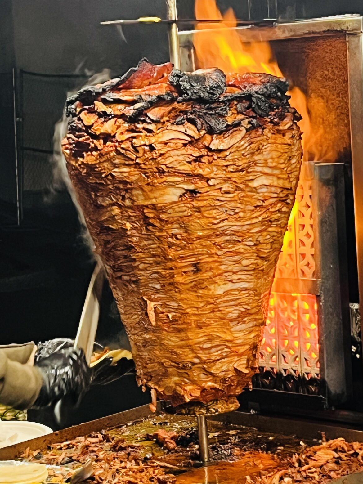 I don’t know what this is but I stumbled on these guys in an abandoned parking lot cooking this thing up and it was one of the best things I’ve ever eaten in my life!