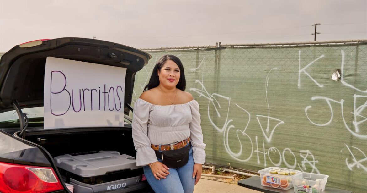 Honduran home cook sells burritos for L.A. workers and millions on TikTok