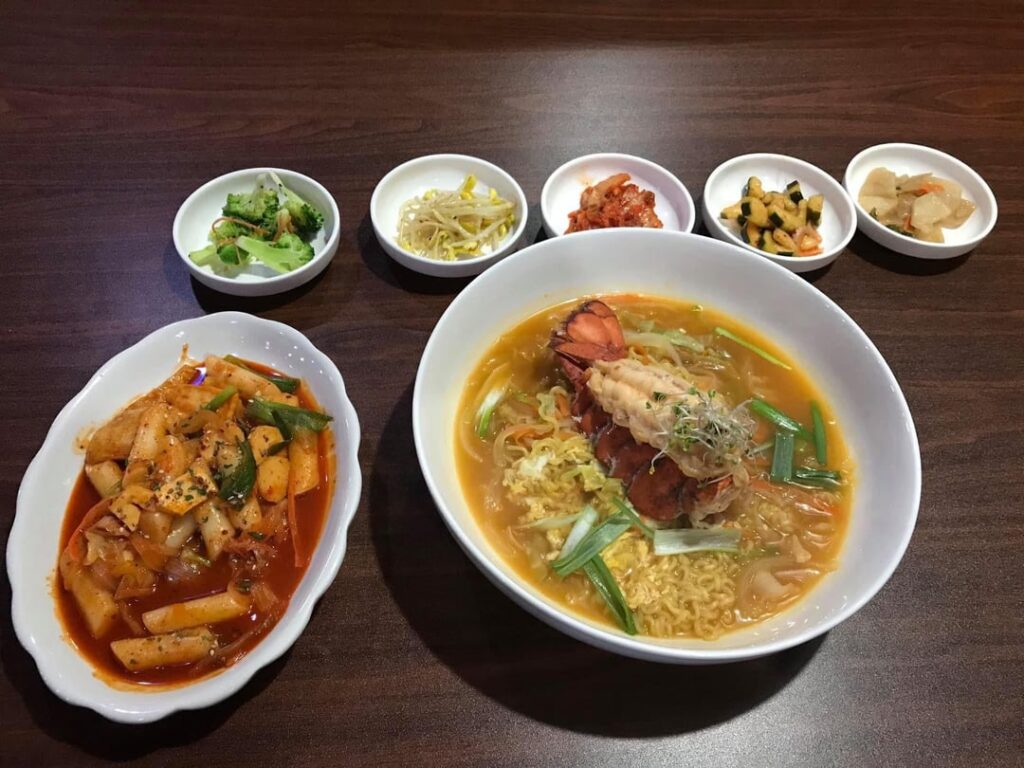 Some of the Korean food from the past