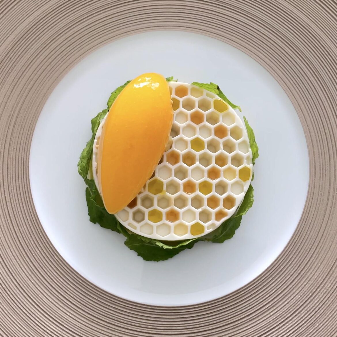 Coconut & Passion Fruit Dessert