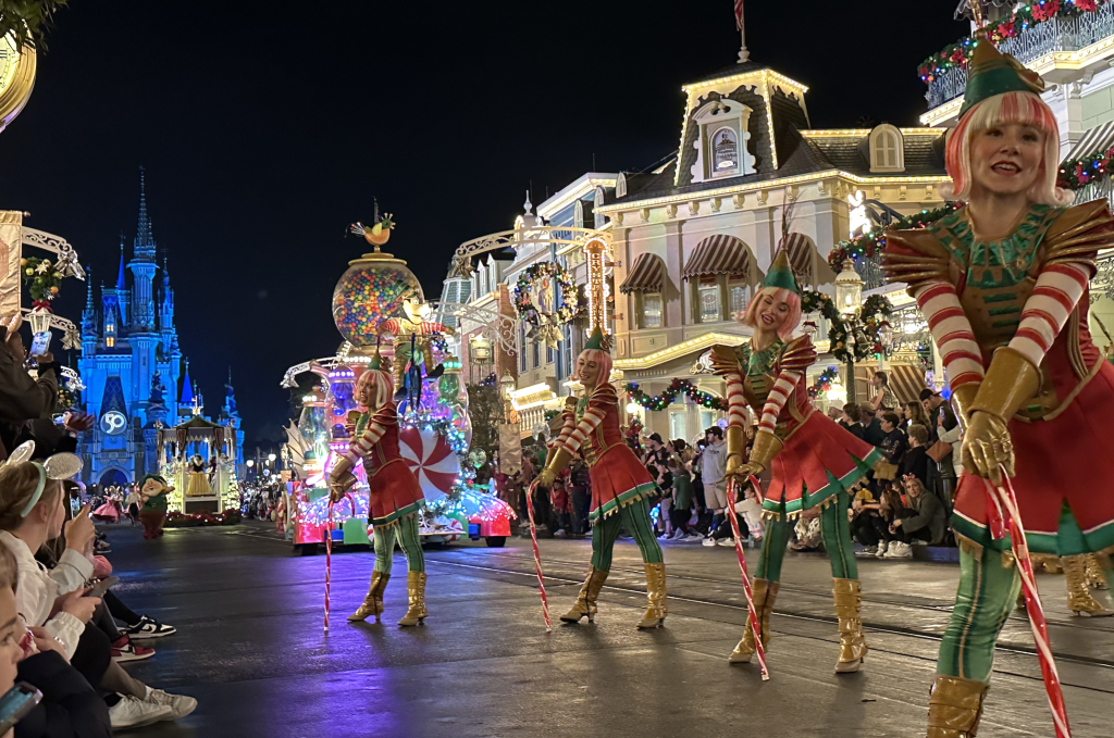 disney world very merry christmas party food