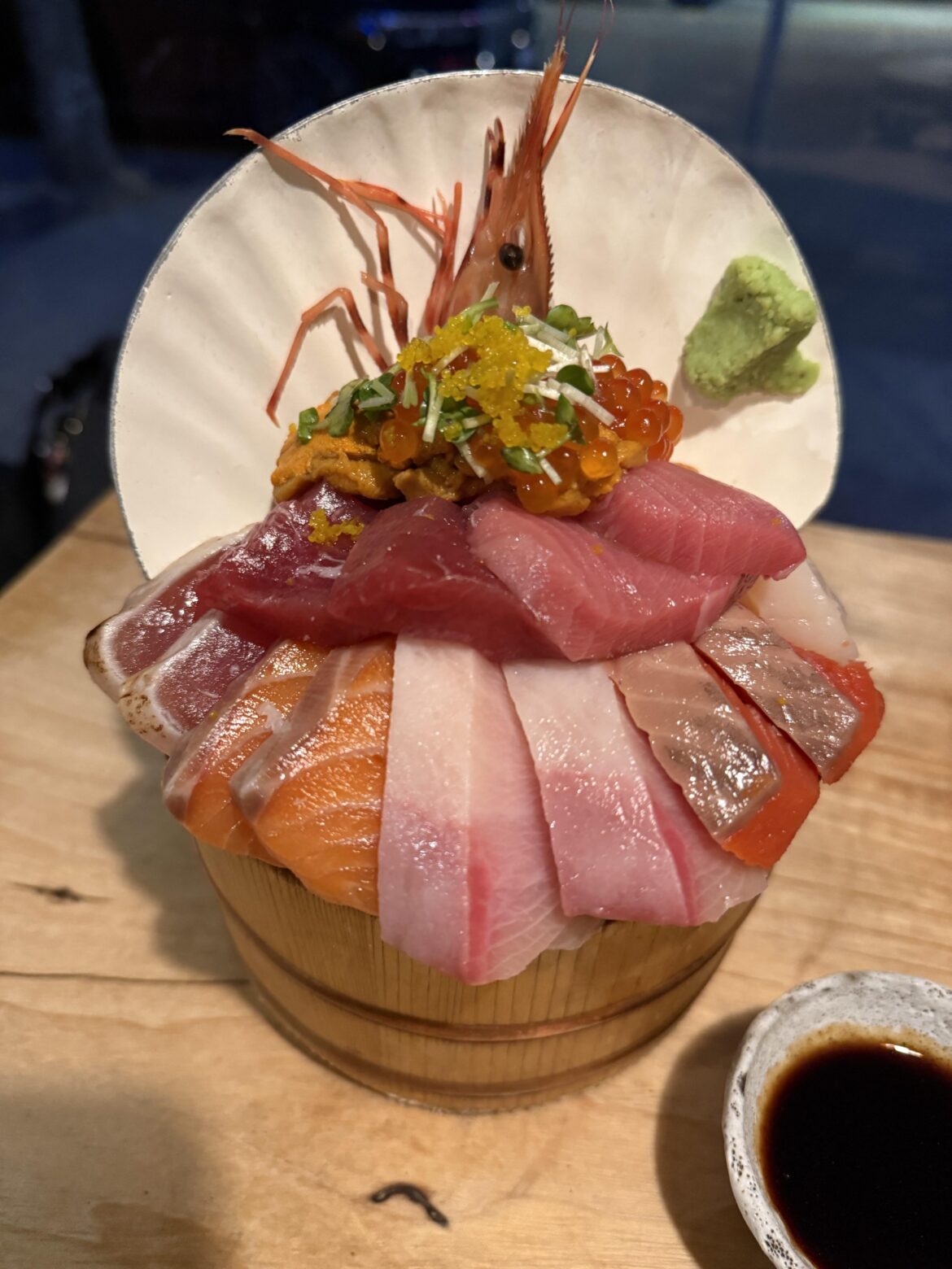 Another chirashi bowl