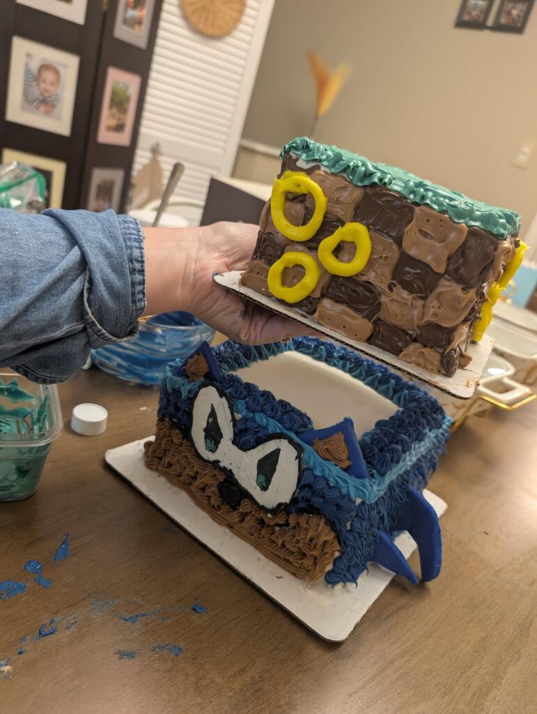 Please tell me my son (5) will love his sonic cake