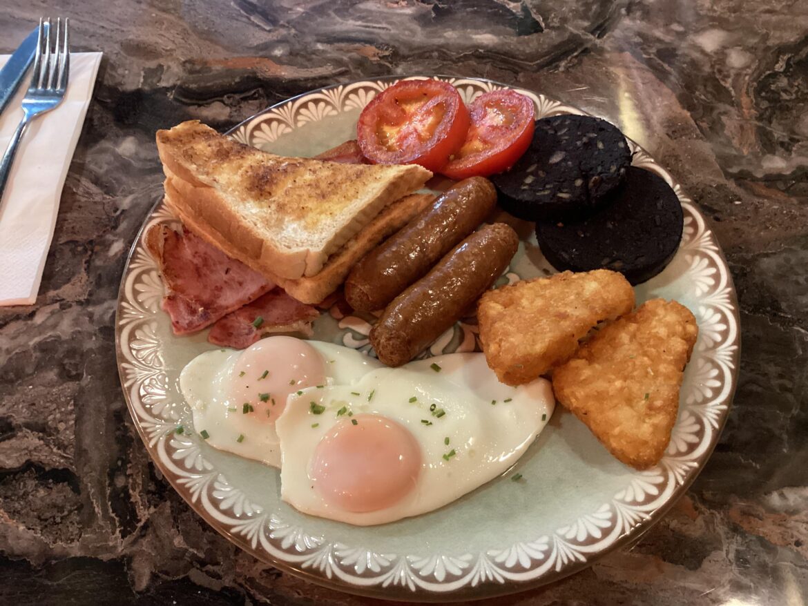 Tea & Toast Cafe, Wolverton. £7.50 (ish).