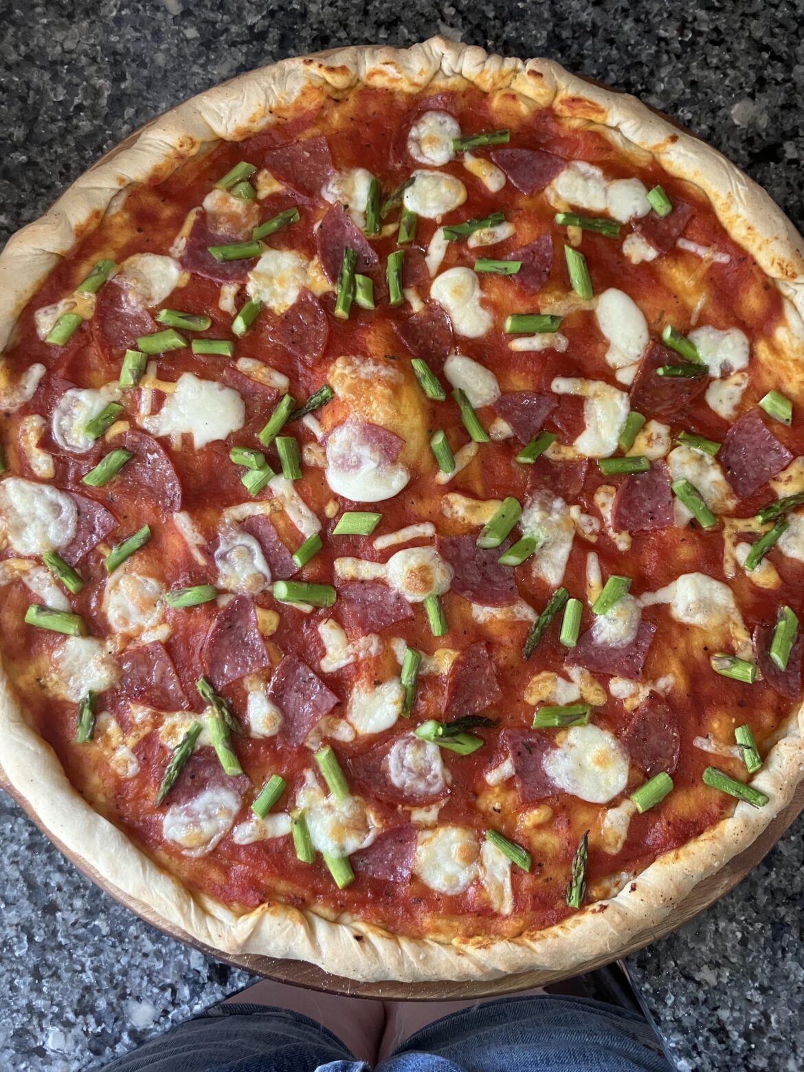 Apparently this is a crime pizza…