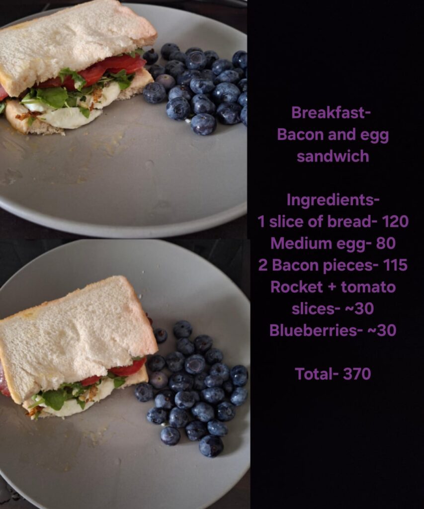 Full day of birthday eats! Did my best to estimate my numbers for science, but it's okay to be unsure sometimes :)