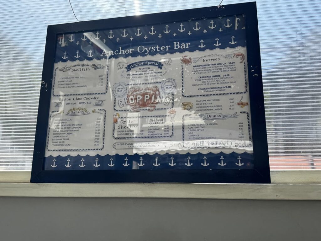 Oysters in the Castro, SF