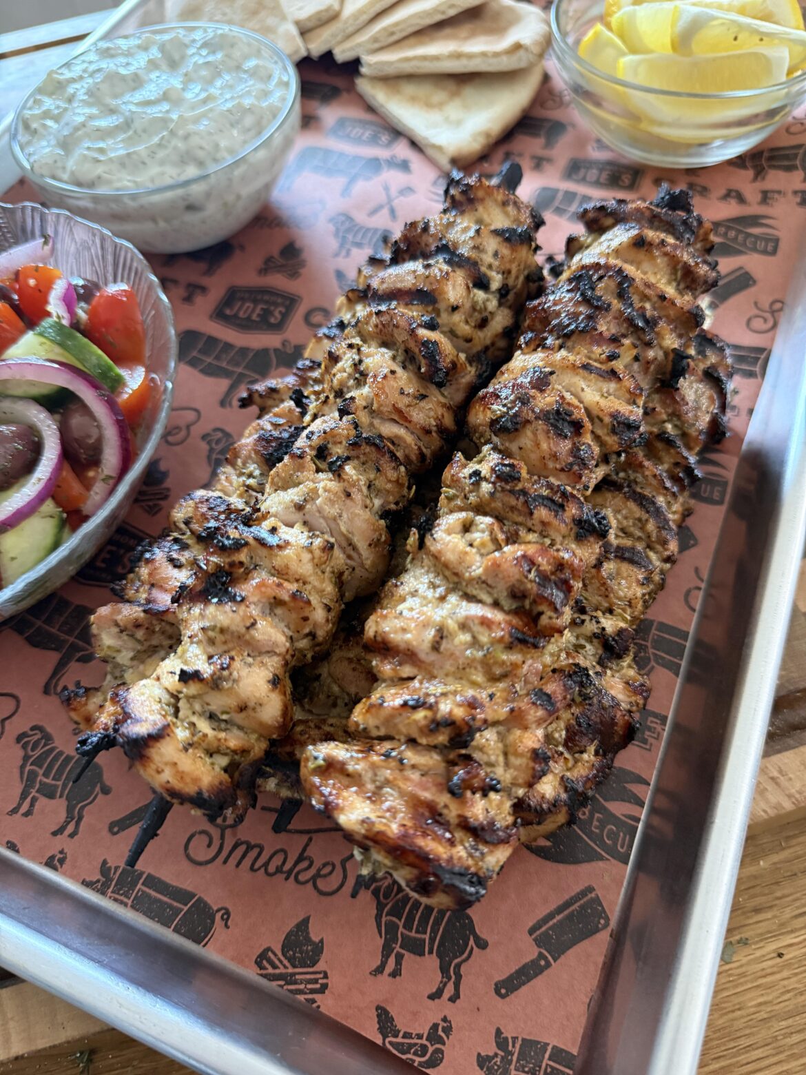 Grilled Chicken Souvlaki