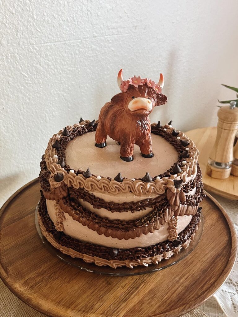 First cake from scratch