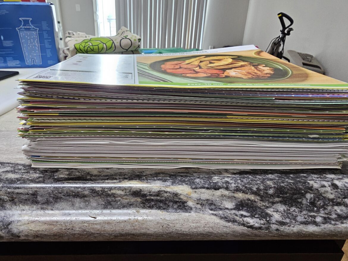 What a year and a half of ~ 5 meals/week looks like