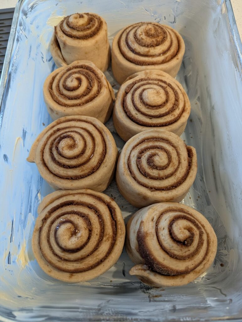 First time Cinnamon Rolls