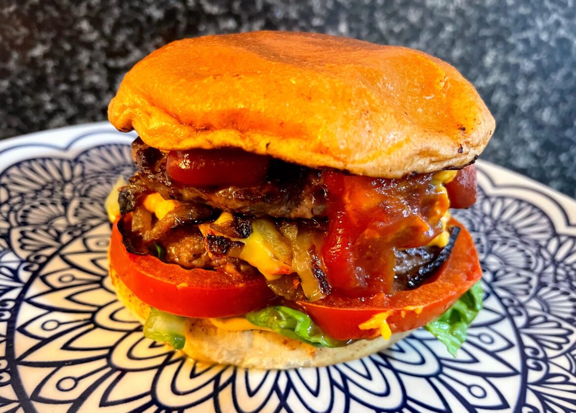 My first ever smash burger. They are definitely the future. Never making a normal one again.