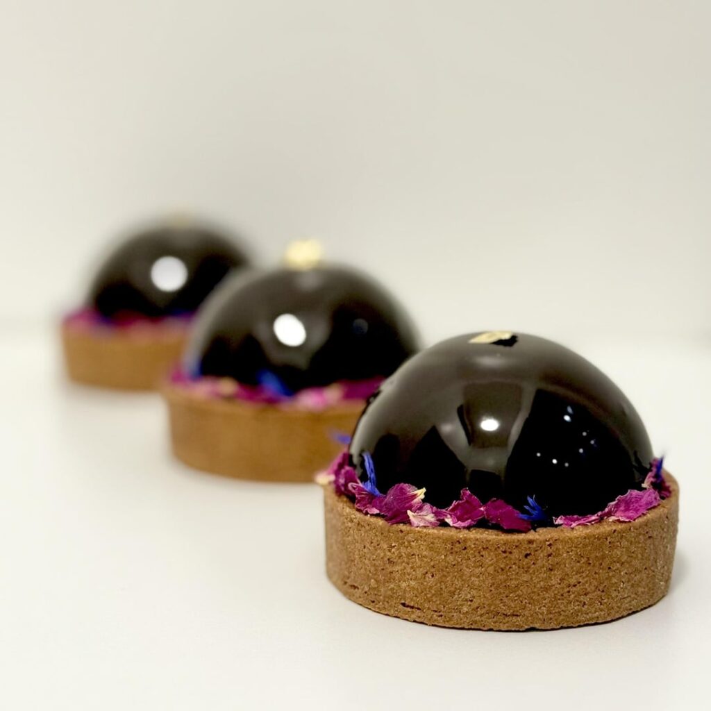 Dark Strawberry Tart