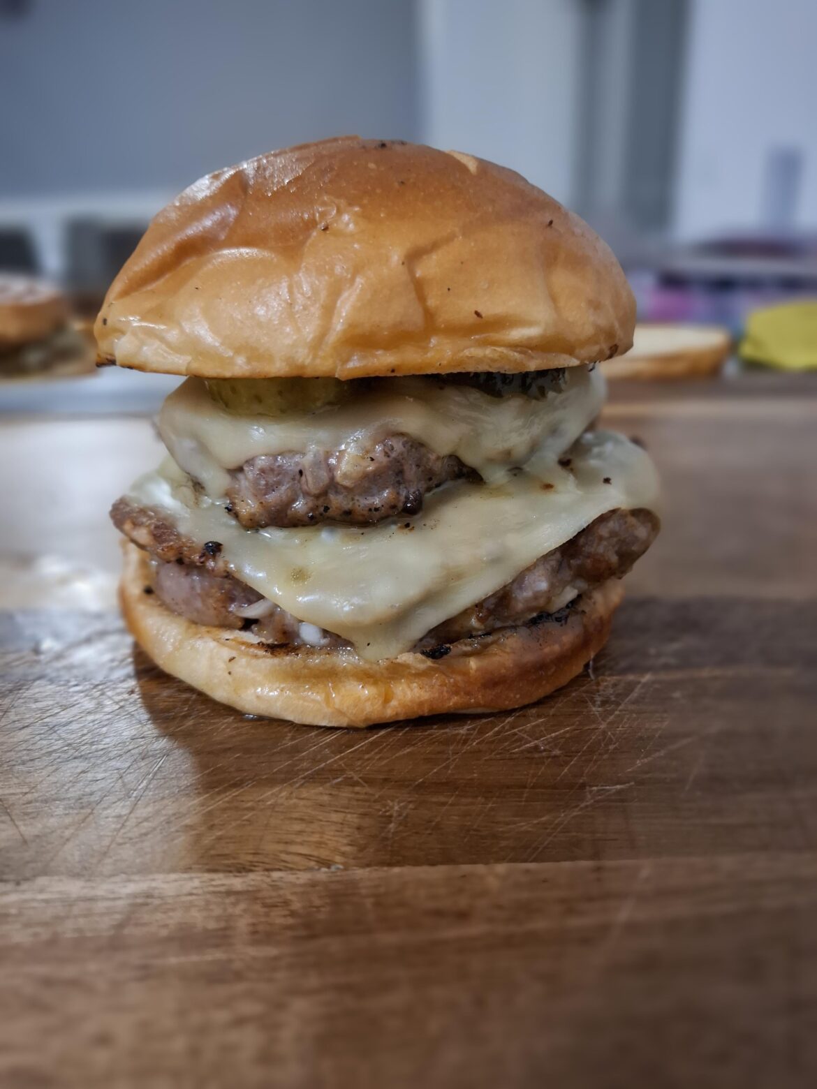 Homemade double stack
