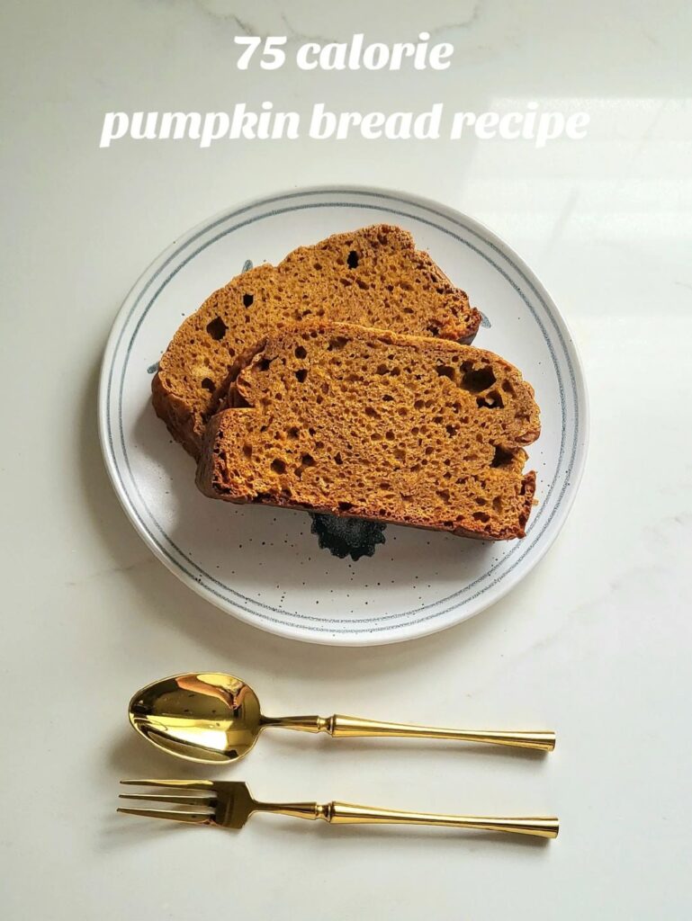 75 Calorie Pumpkin Bread